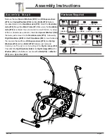 Preview for 10 page of Body flex BodyRider BRF 700 Owner'S Manual