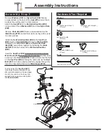 Preview for 12 page of Body flex BRD 2800 Owner'S Manual