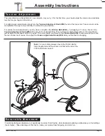 Preview for 16 page of Body flex BRD 2800 Owner'S Manual