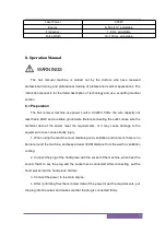 Preview for 11 page of Body Life KES-DV2400 Operation Manual