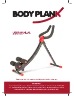 Body Plank JS-002 User Manual preview