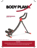 Preview for 1 page of Body Plank JS-002 User Manual