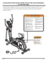 Preview for 2 page of body Power BRM8981 Owner'S Manual