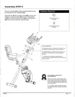 Preview for 12 page of Body Rider XRB3535 Owner'S Manual