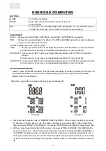 Предварительный просмотр 12 страницы Body Sculpture BC-4626 Manual