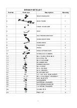 Preview for 4 page of Body Sculpture BR-1000 Assembly Manual