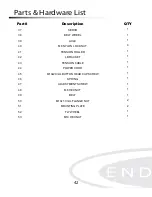 Preview for 42 page of Body Solid ENDURANCE B4UB User Manual