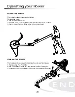 Preview for 20 page of Body Solid Endurance R300 User Manual