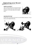 Preview for 21 page of Body Solid Endurance R300 User Manual