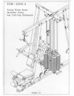 Preview for 12 page of Body Solid EXM-4000.4 Assembly Manual