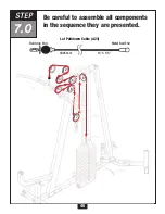 Preview for 40 page of Body Solid EXM2500 Assembly Instructions And Owner'S Manual