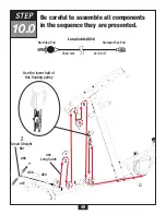 Preview for 49 page of Body Solid EXM2500 Assembly Instructions And Owner'S Manual