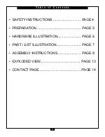 Предварительный просмотр 3 страницы Body Solid GWT56 Assembly Instructions & Owner'S Manual