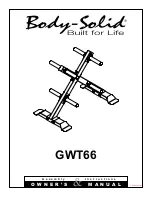 Preview for 1 page of Body Solid GWT66 Assembly Instructions & Owner'S Manual