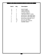 Preview for 7 page of Body Solid GWT66 Assembly Instructions & Owner'S Manual