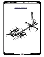 Предварительный просмотр 6 страницы Body Solid LPH-1100.1 Owner'S Manual