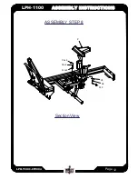 Предварительный просмотр 13 страницы Body Solid LPH-1100.1 Owner'S Manual