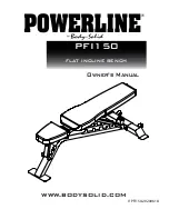 Body Solid POWERLINE PFI150 Owner'S Manual preview