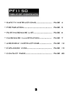 Preview for 3 page of Body Solid POWERLINE PFI150 Owner'S Manual