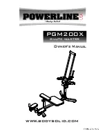 Предварительный просмотр 1 страницы Body Solid Powerline PGM200X Owner'S Manual