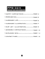 Preview for 3 page of Body Solid Powerline PPB-32X Owner'S Manual