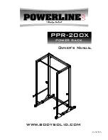 Предварительный просмотр 1 страницы Body Solid Powerline PPR-200X Owner'S Manual