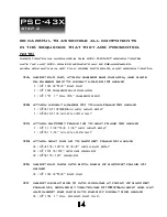 Preview for 14 page of Body Solid Powerline PSC-43X Owner'S Manual