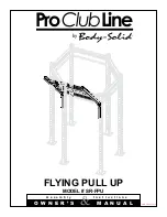 Body Solid Pro Club Line SR-FPU Assembly Instructions & Owner'S Manual preview