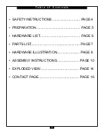 Preview for 3 page of Body Solid SFB125 Assembly Instructions Manual