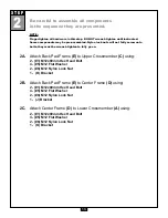 Preview for 13 page of Body Solid SOFB250 Assembly Instructions & Owner'S Manual