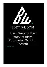 Предварительный просмотр 1 страницы Body Wisdom Suspension Training System User Manual