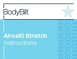 Предварительный просмотр 1 страницы BodyBilt Aircelli Stretch Instructions