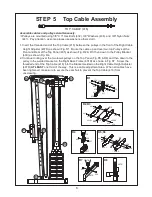 Preview for 9 page of BodyCraft 50442 Assembly Instructions Manual