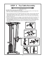 Preview for 10 page of BodyCraft 50442 Assembly Instructions Manual