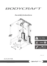 BodyCraft BC-F438 Assembly Instructions Manual preview