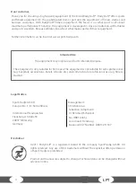 Preview for 4 page of BodyCraft BC-LPT Assembly And Operating Instructions Manual