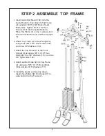 Предварительный просмотр 8 страницы BodyCraft BCG-GX Instruction Manual