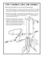 Предварительный просмотр 9 страницы BodyCraft BCG-GX Instruction Manual