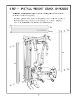 Предварительный просмотр 18 страницы BodyCraft BCG-GX Instruction Manual