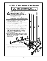 Preview for 6 page of BodyCraft CFT Owner'S Manual