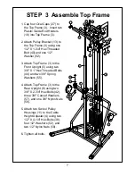 Preview for 8 page of BodyCraft CFT Owner'S Manual