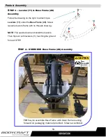 Предварительный просмотр 13 страницы BodyCraft E1000 Owner'S Manual