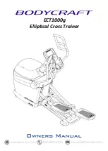 Предварительный просмотр 1 страницы BodyCraft ECT1000g Owner'S Manual