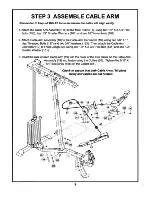 Preview for 9 page of BodyCraft ELITE Assembly Manual