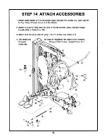 Preview for 23 page of BodyCraft ELITE Assembly Manual