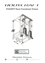 Предварительный просмотр 1 страницы BodyCraft F438 RFT Owner'S Manual