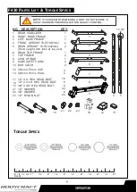 Предварительный просмотр 6 страницы BodyCraft F438 RFT Owner'S Manual