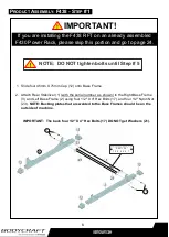 Предварительный просмотр 9 страницы BodyCraft F438 RFT Owner'S Manual