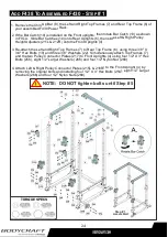 Предварительный просмотр 25 страницы BodyCraft F438 RFT Owner'S Manual