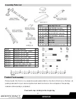 Предварительный просмотр 7 страницы BodyCraft F705 Owner'S Manual